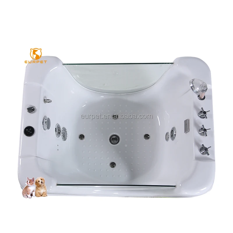 EURPET Large Size Cat Grooming Basin For Animal Cleaning Bath Tub Dog Swimming Pool Bathtub Pet
