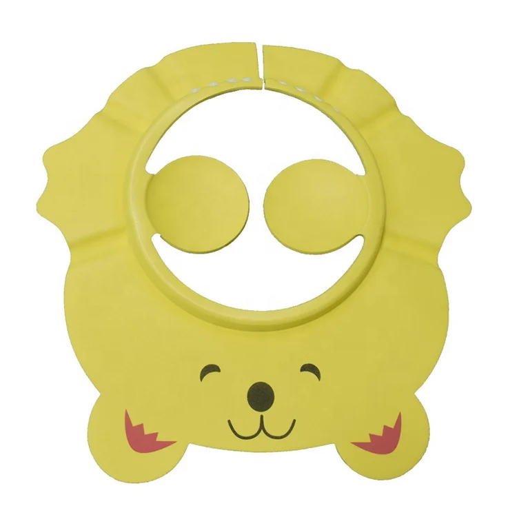 
Factory Wholesale Eco-Friendly Cartoon Shampoo Hat Baby Woman Shower Hat 