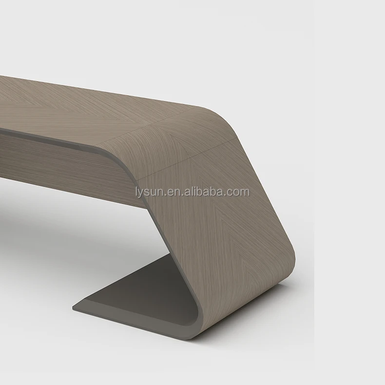 Luxury Solid Wood L Shape Modern Executive Desk Office Table and Chairs CEO Office Desk
