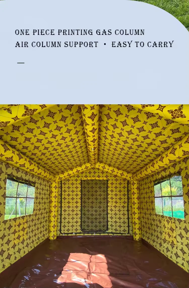 Hot Sale Middle East Arabian Desert Air Tent Suppliers  Inflatable Camping Outdoor Tent Waterproof Inflatable Tent