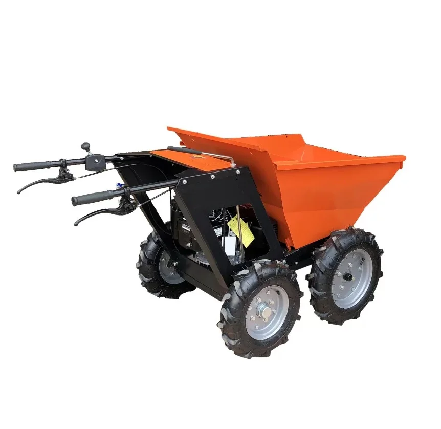 Long Lifetime Mini Dumper  Power barrow Hot Dip  Small Dumper for Construction Use