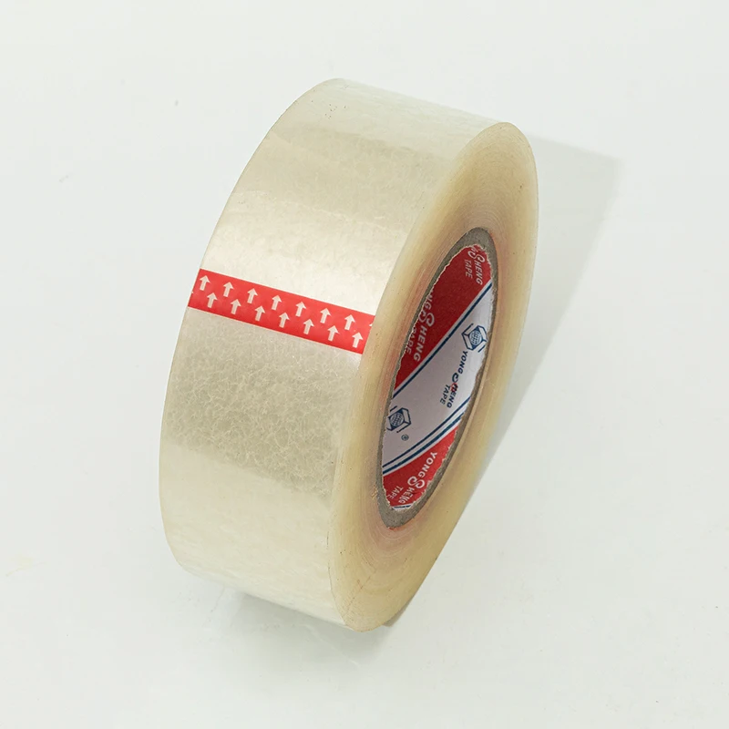 2200 Yongsheng Bopp Adhesive Sealing Box Tape, Transparent Water Activated Opp Self Adhesive Packing Tape