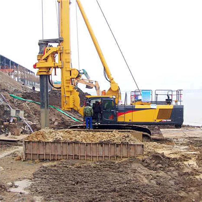New 56m 160kN.m Max. Output Torque Hydraulic Rotary Drilling Rig XR160E in Stock