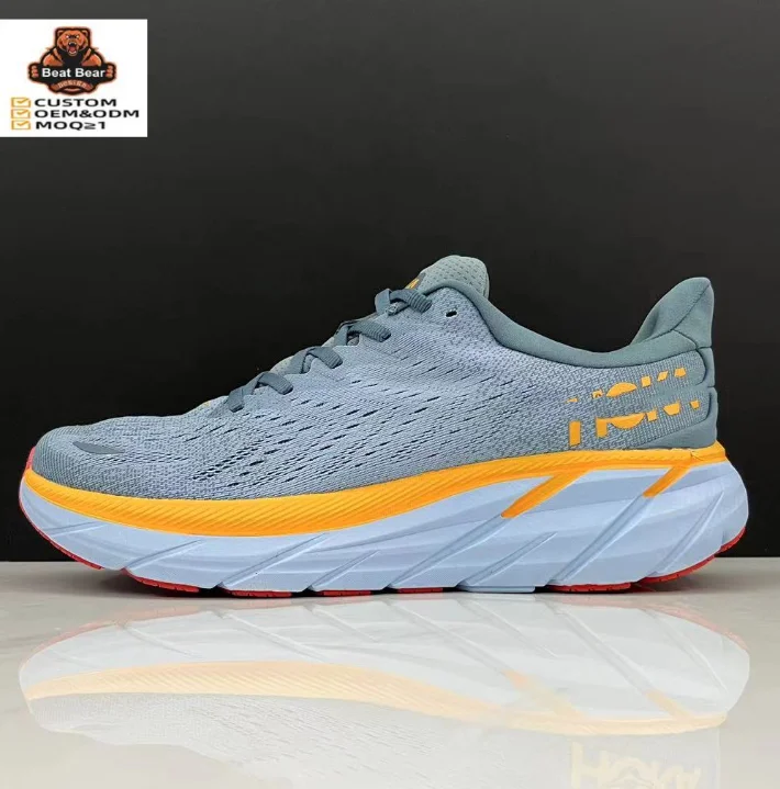 Хит продаж кроссовки Hokas ONE Clifton 8 удобные мягкие дышащие износостойкие мужские и женские для бега