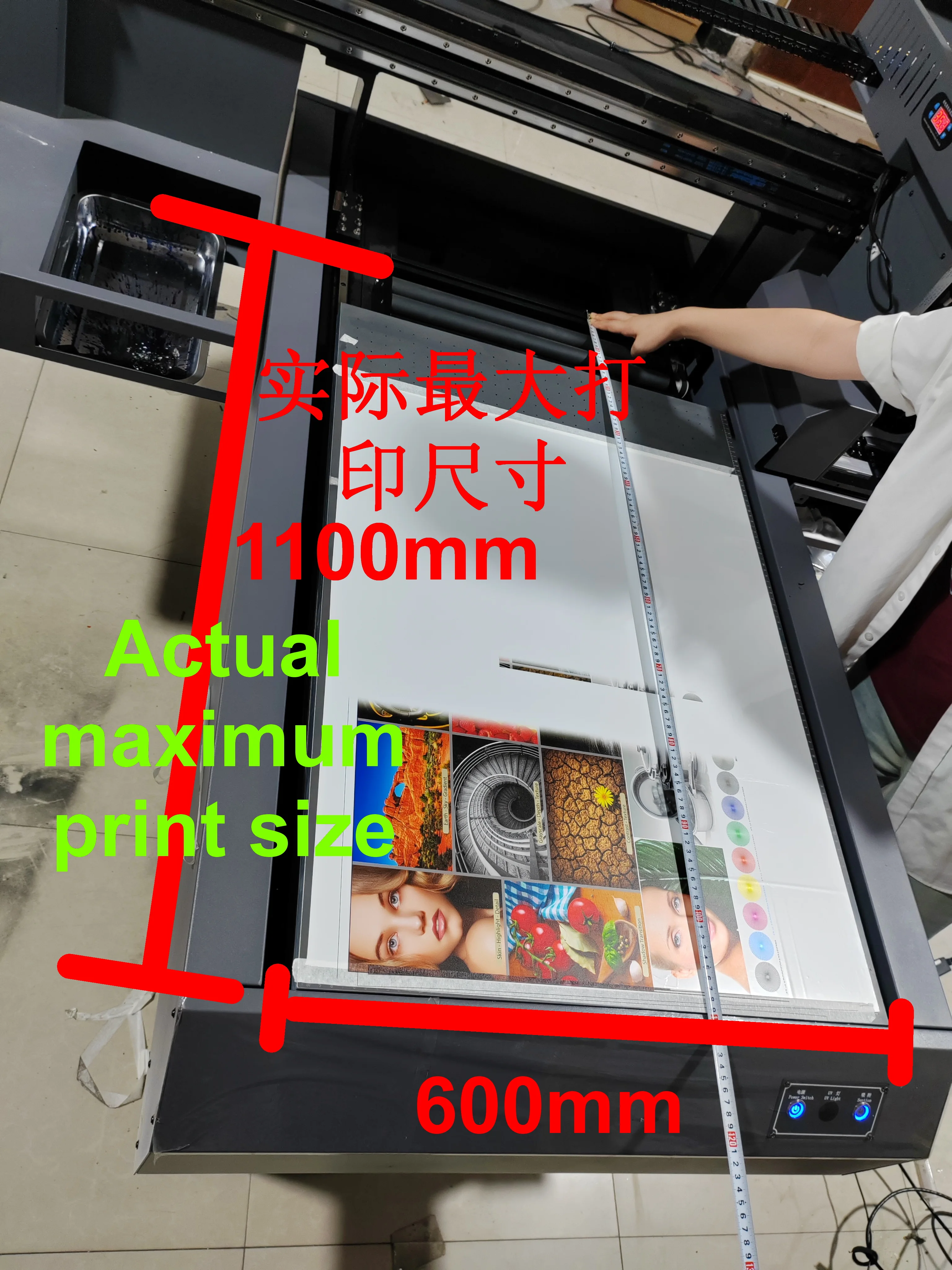 High durability and stability 6090/9060 UV Printer 20 years of production experience precision 5 years does not decline acrylic