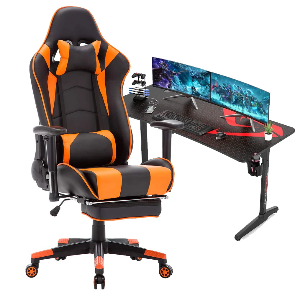 Эргономичный дизайн игровое кресло игровой натуральная с подголовником