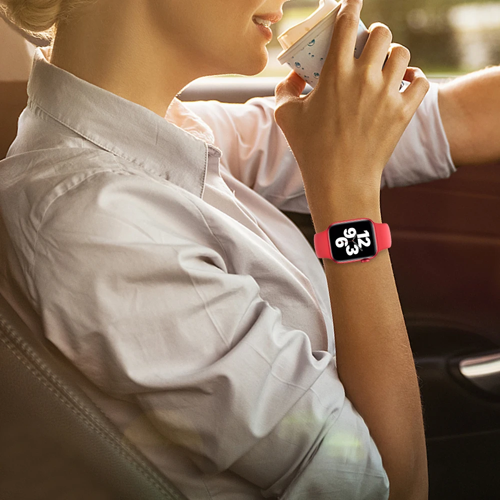 For Apple Watch Band For Apple Watch Strap Silicone Milanese Nylon Sport Smart Watch Bands Accessories 38 40 41 42 44 45 MM