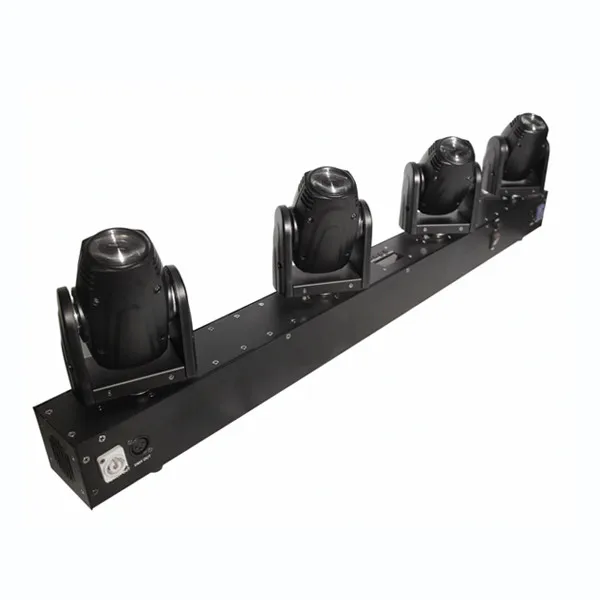 2019 Pro Dj Disco Event Lighting 4X10W RGBW 4in1 LED  Four Heads DMX Sharp Beam Bar Moving Head Stage Lights For Party