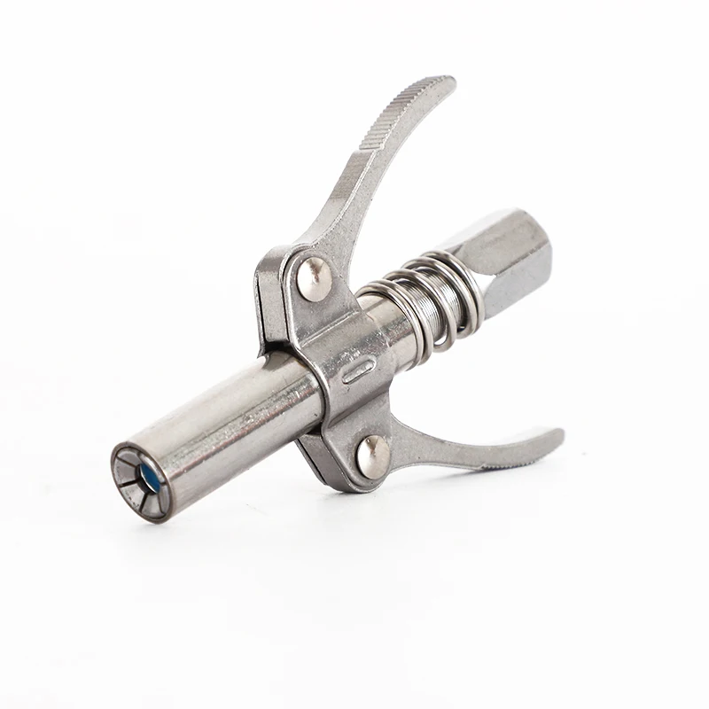 ISO Certificate 12000psi Greaser Nozzle Car Ship Lubricants Injection Tools Hand Grease Gun Coupler