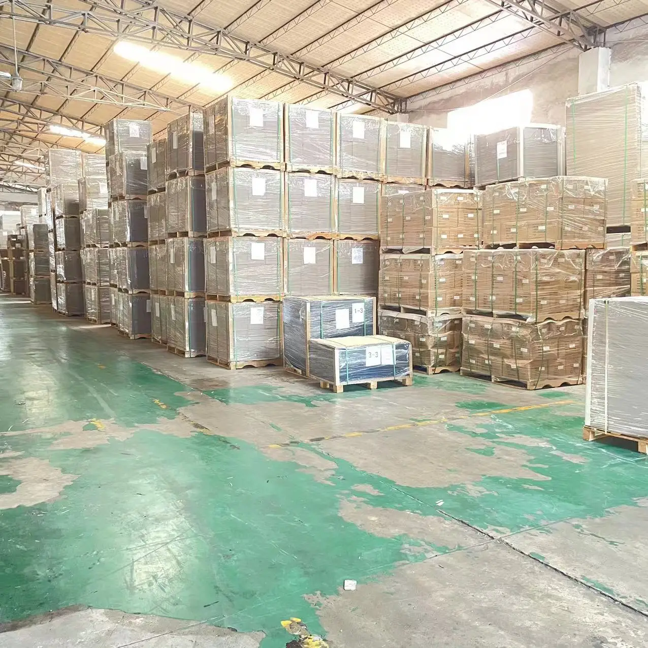 Hot sale solid cardboard paper 3mm grey paperboard sheet