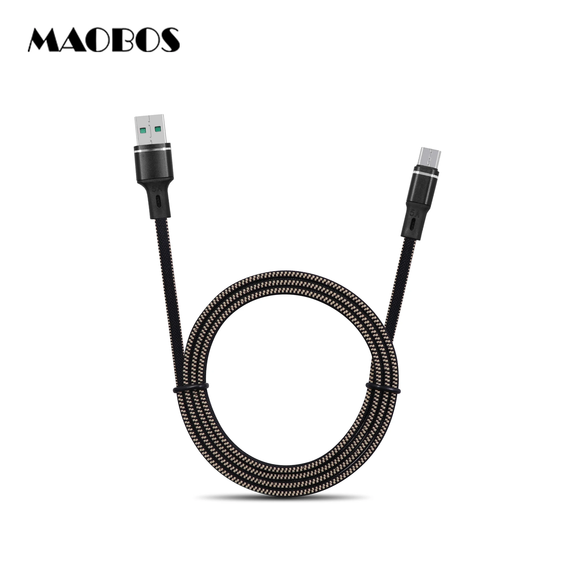 5A  3ft  Super fast Jean braided  USB Charing&sync data cable for Type C for Huawei