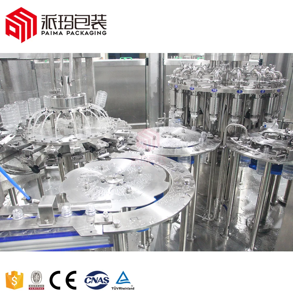 Turnkey Plant Perrier Soda Sparkling Water Carbonated Drink Gas Beverage Filling Machine Cola Pespi Fenda Sprite Production Line