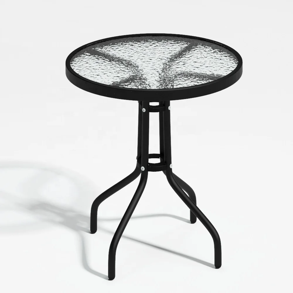 
Coffee Furniture Cafe Shop Tables Balcony Bistro Tea Design Outdoor Garden Restaurant Round Small Table 