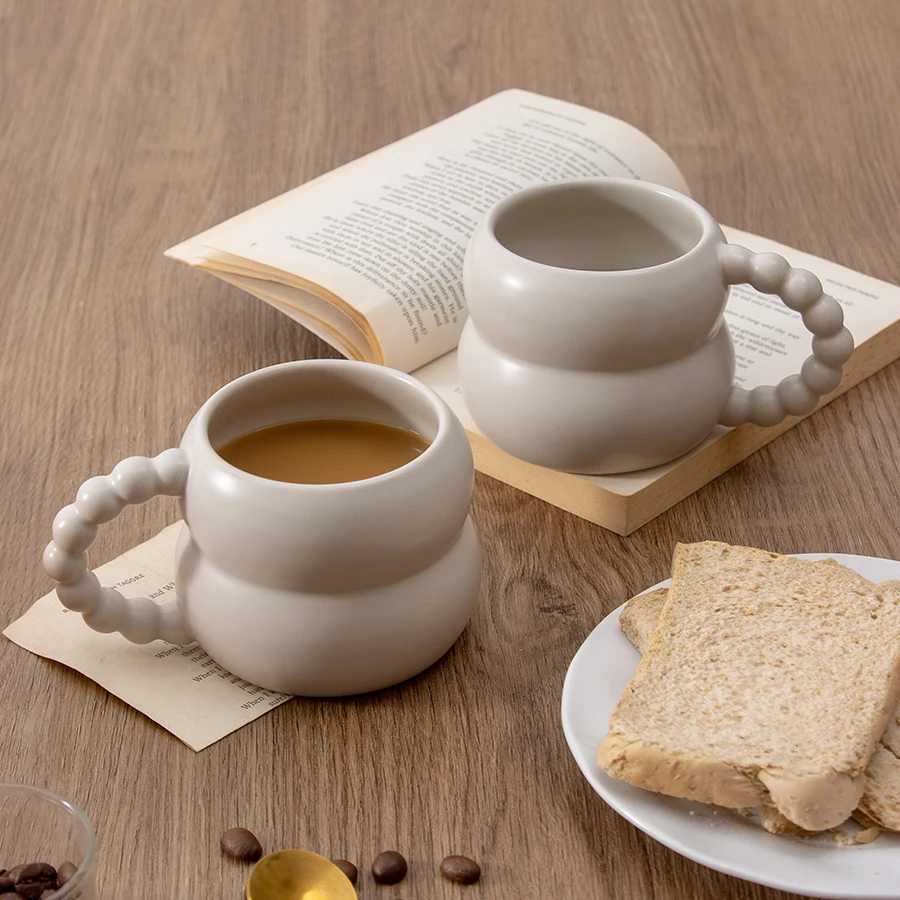 Personalized Christmas gift porcelain coffee tea mugs custom logo cute ceramic mug cup