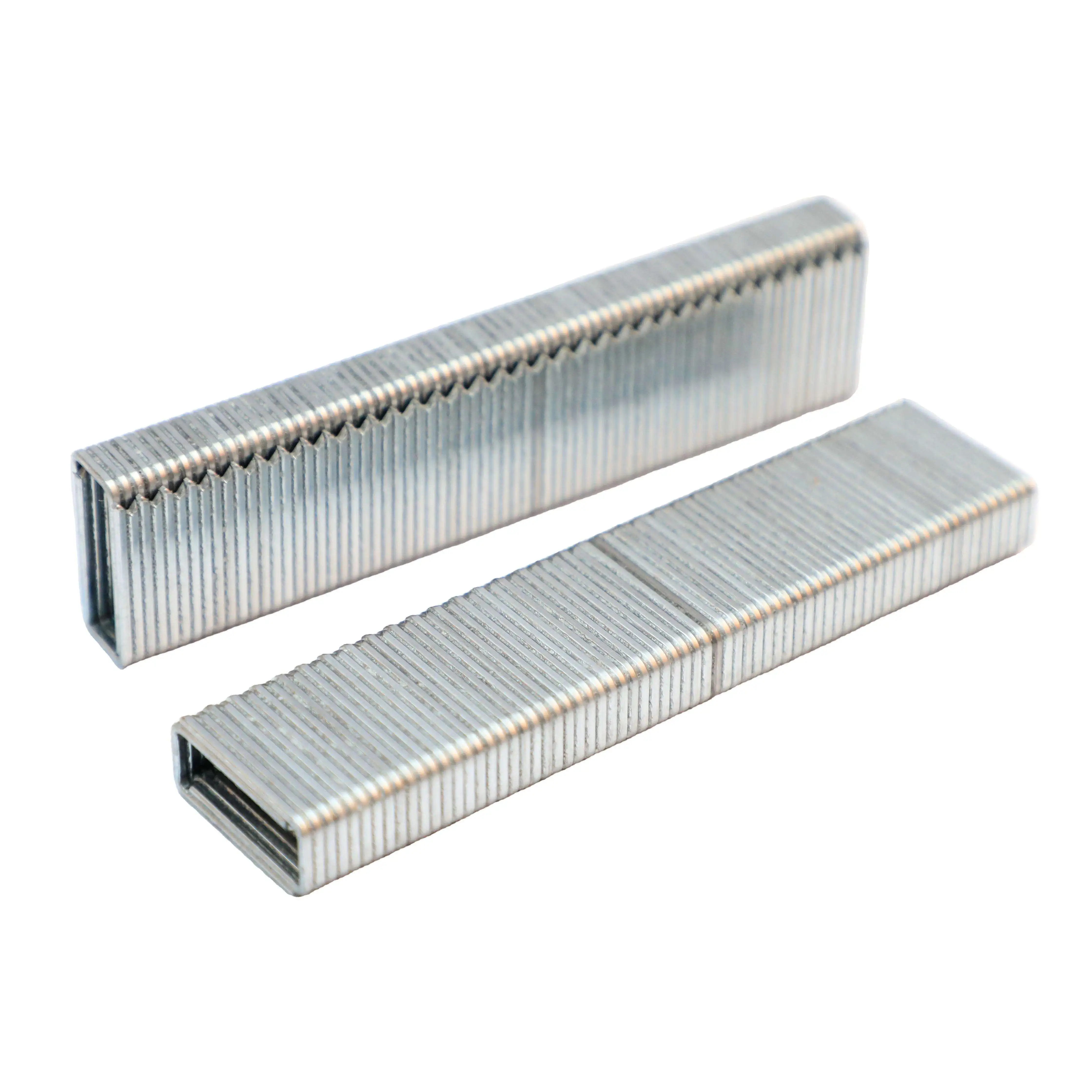 Best Price China Manufacture High Quality 1.58Mm Width Staples 10.7Mm Crown Office Supplies Staples Pin