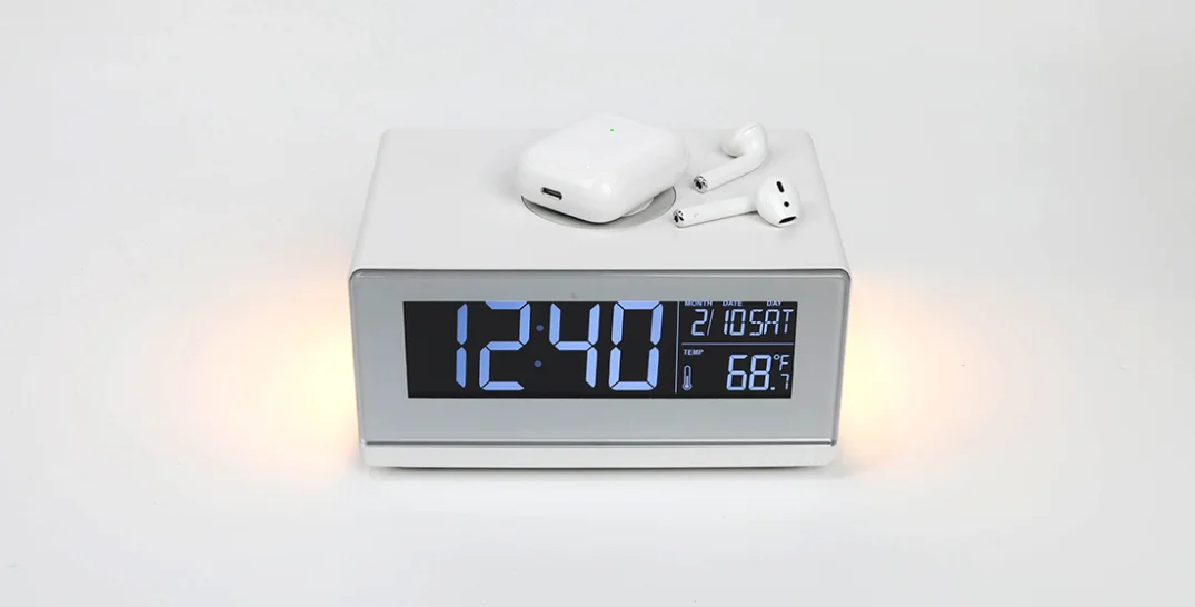 Newest Touch Bedside Wireless Charging Table Lamp With Usb Port Led Night Light With  Wireless Charger For Phone