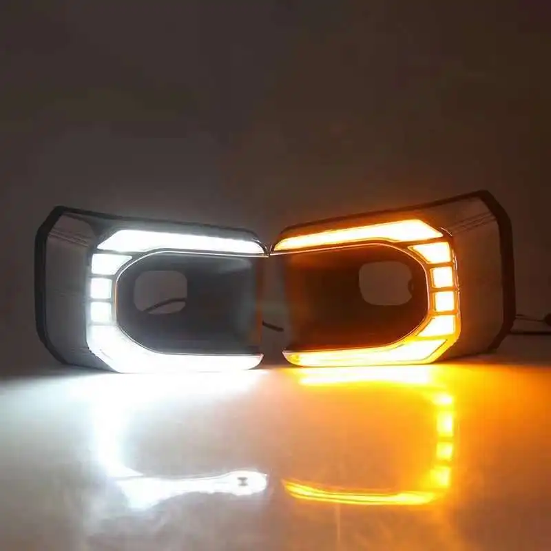 cheap price Led Daytime Running light drl for Hilux Revo Rocco 2021 Hot Selling led DRL ROCCO