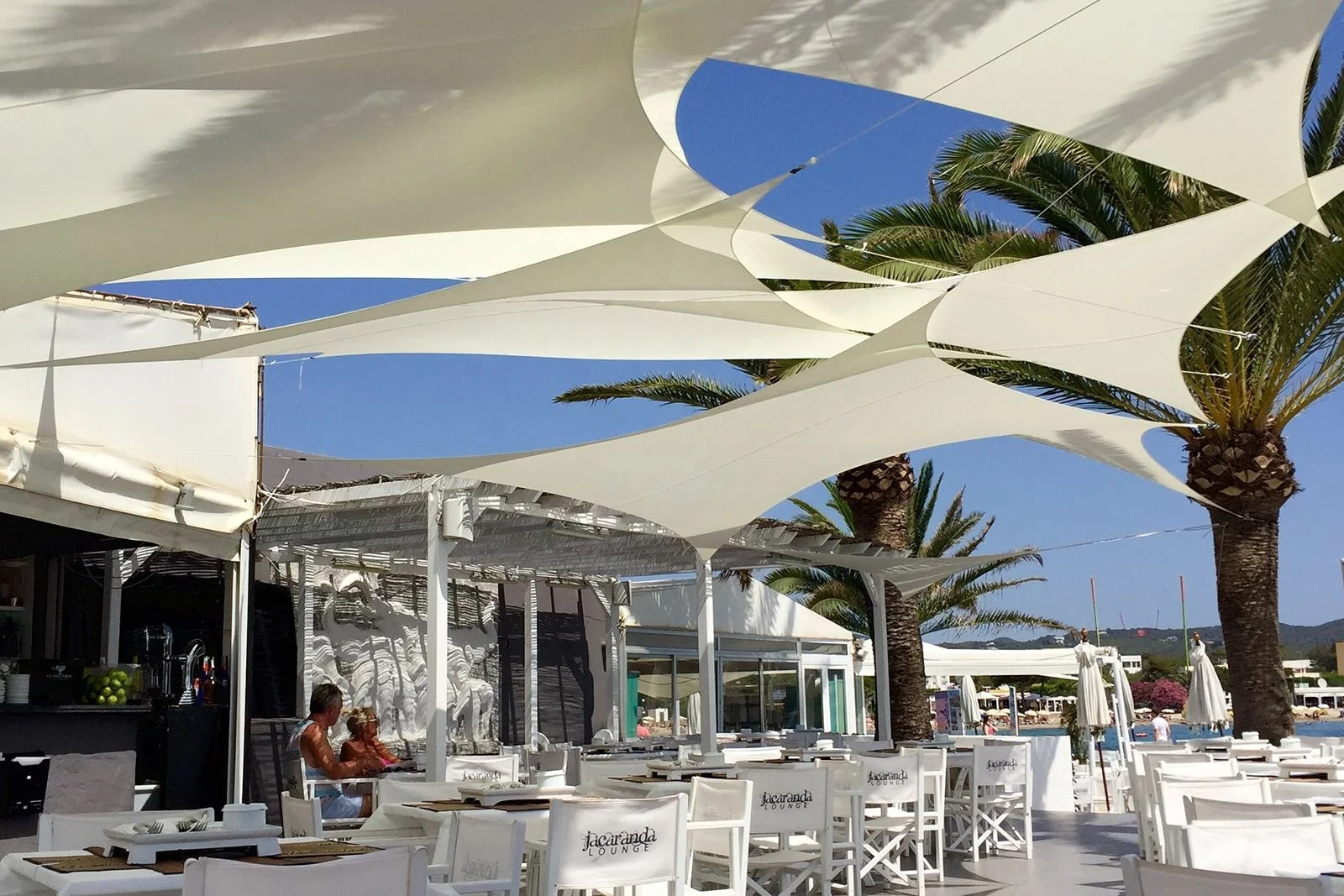 Manufacturer Produce Garden Line Sun Shade Sail 100% PE Rain Proof Rectangle Canopy Sail Shade Outdoor 4*5 m