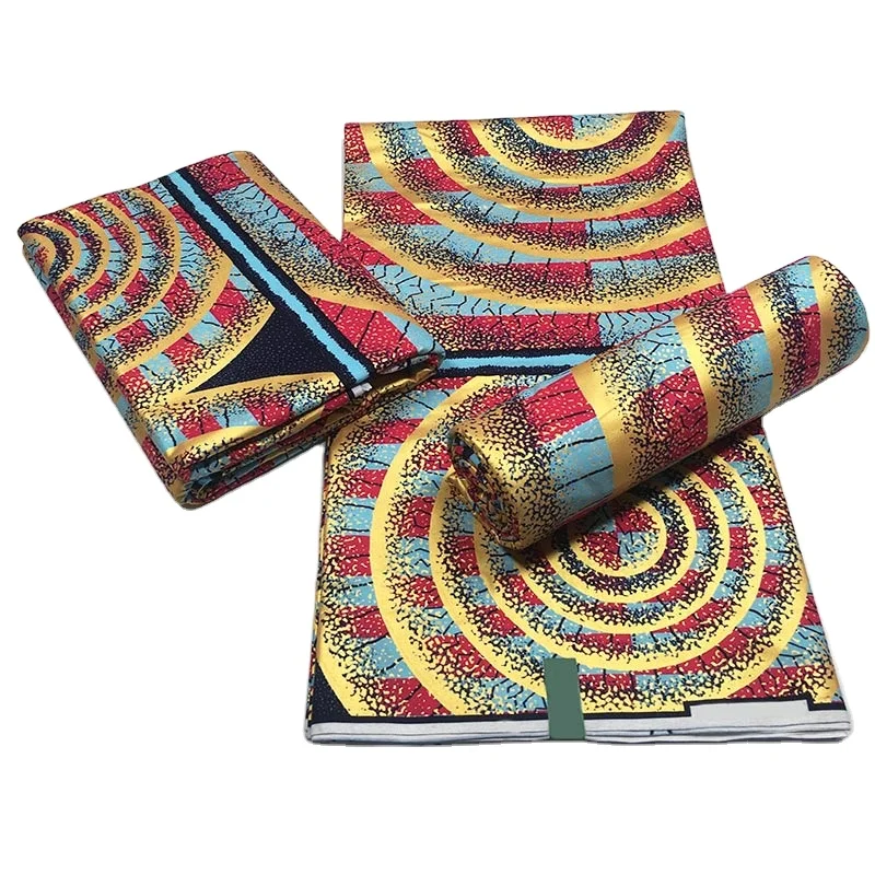 2024 Imitate African Wax Print 100% Polyester Fabrics for Sale