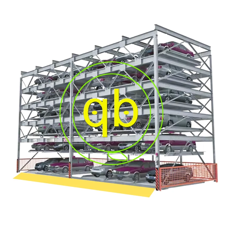 Outdoor Above Ground Six Level Lifting-Sliding Car Puzzle Parking Equipment for Vehicle Mechanical Parking Lift System Garage