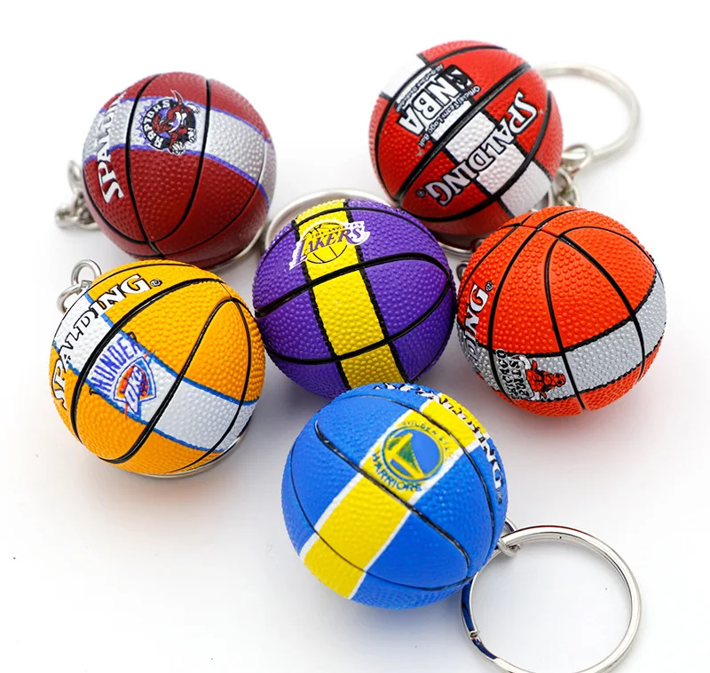High quality basketball keychain pendant James Kobe Curry Irving Durant nba