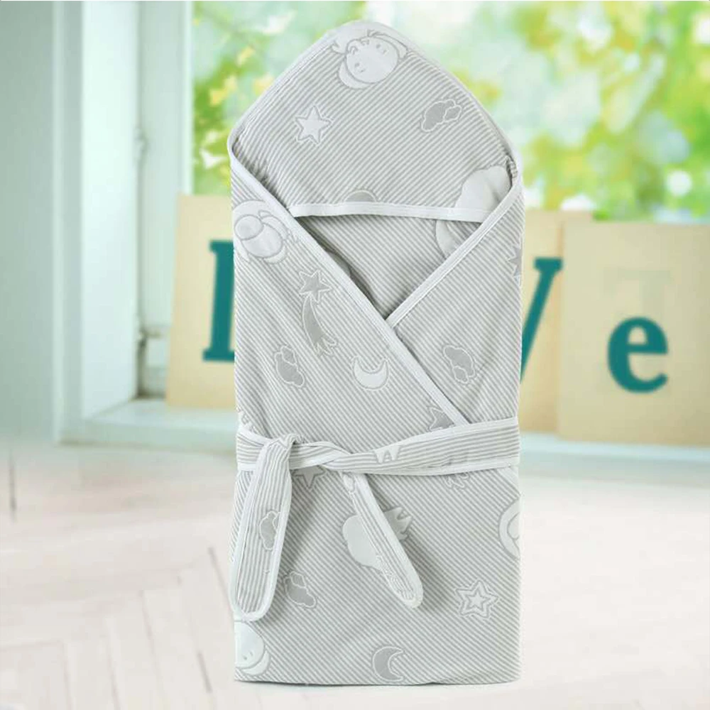 
Factory Wholesale Baby Hooded Towel Washcloth Set Baby Blanket Bath Towel 