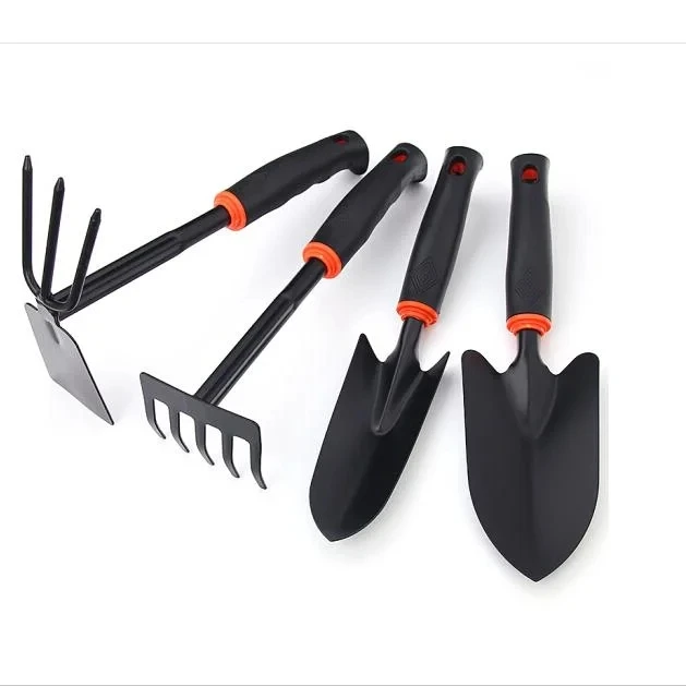 Gardening Hand Tools Professional Spade Shovel Rake 3 in 1 Home Use Mini Garden Tool Set for Kids