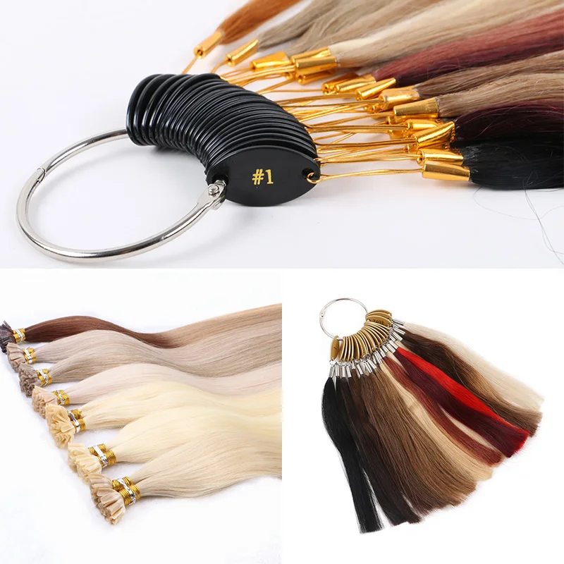 Wholesale factory price natural russian u tip hair extensions fusion u tip 80% drawn hair with women