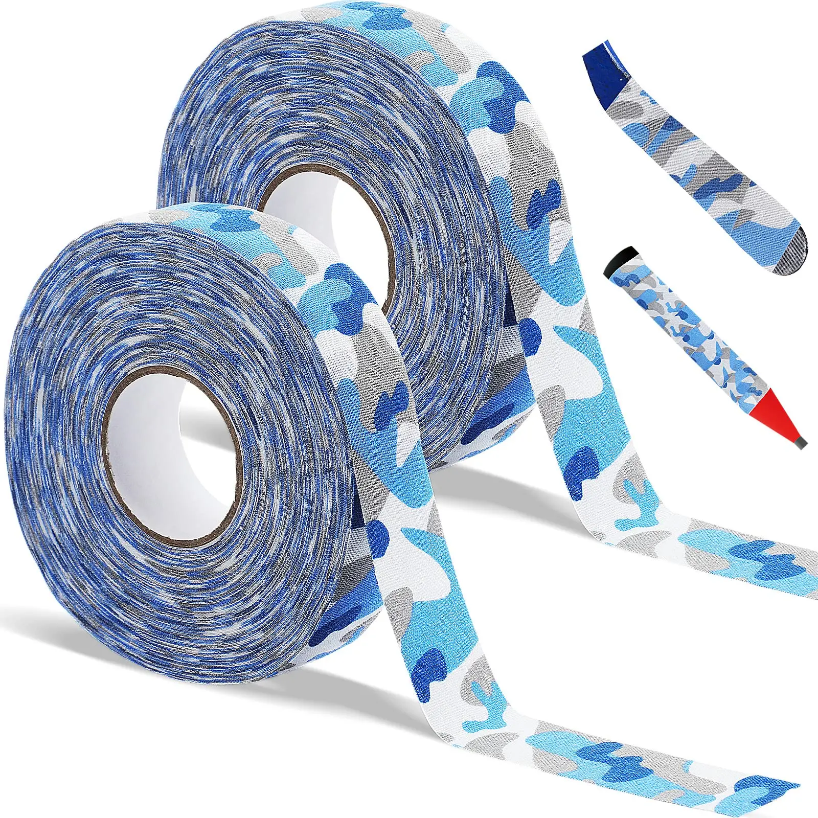 Strong Stick High Quality  Custom Logo Printed Waterproof Adhesive Stretch Sports Ice Hockey Tape