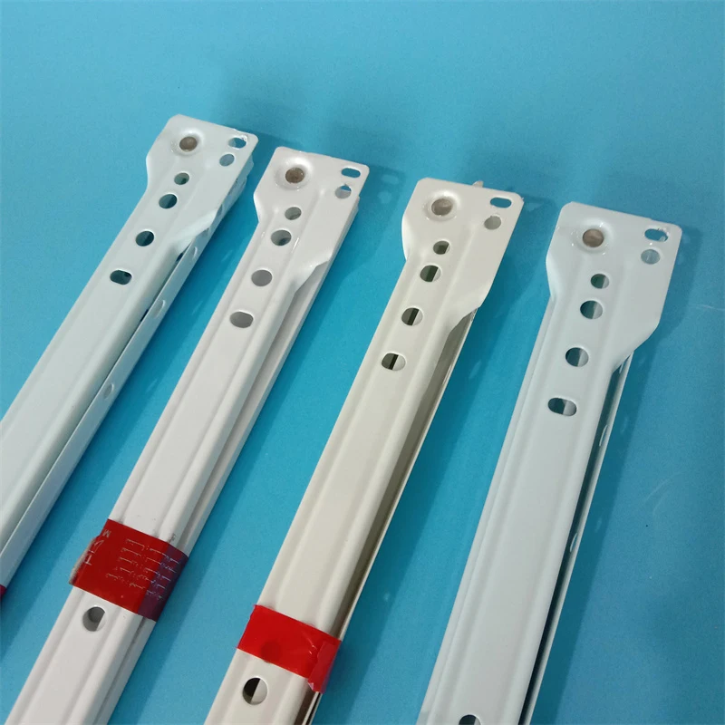 Furniture Hardware Fgv Drawer Slide Two-Section Roller Powder Coated Metal Box Cabinet