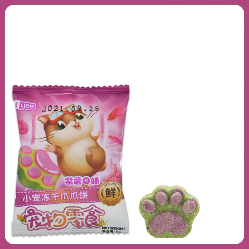 Замороженный Когтевран YEE торт трава хомяк жевательный кролик Шиншилла морская свинка еда угощение