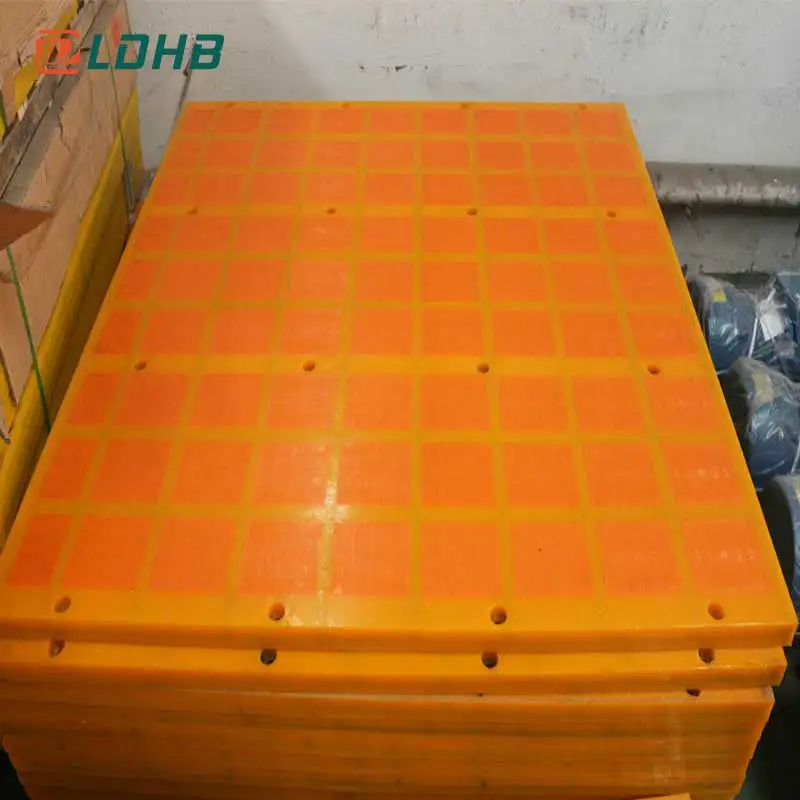 High dehydration efficiency polyurethane mesh sieve