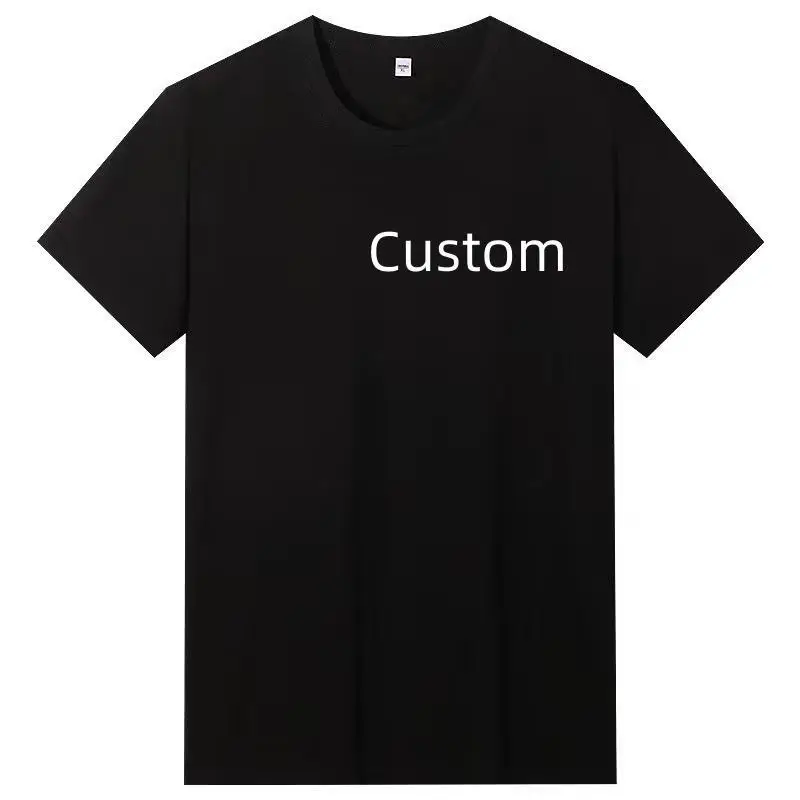 Heavy Weight Basic tshirt cute party black tshirt distressed oversized cropped tshirt with logo custom logo printed