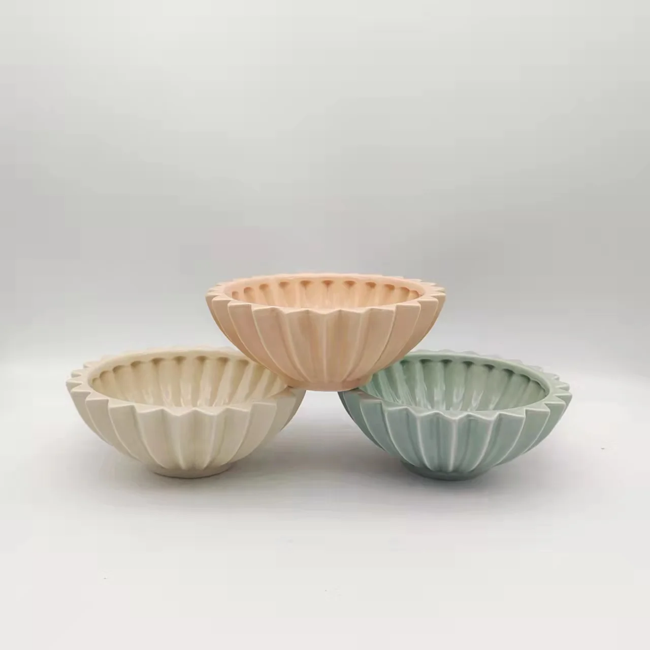 Decorate Chinese Modern Design Ceramic Flower Vase bowl Wholesale Antique  Porcelain Vase planter  for Wedding