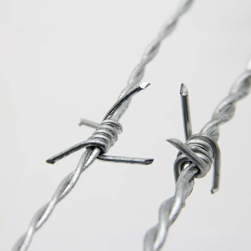 Высококачественный забор из колючей проволоки gi 500 м электрическая колючая проволока горячего