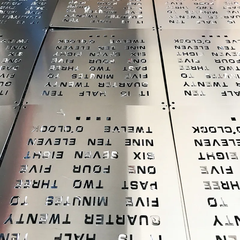 Custom Design Metal Stamping Letters Laser Cutting Stainless Steel Letters Sheet Metal for Fabrication