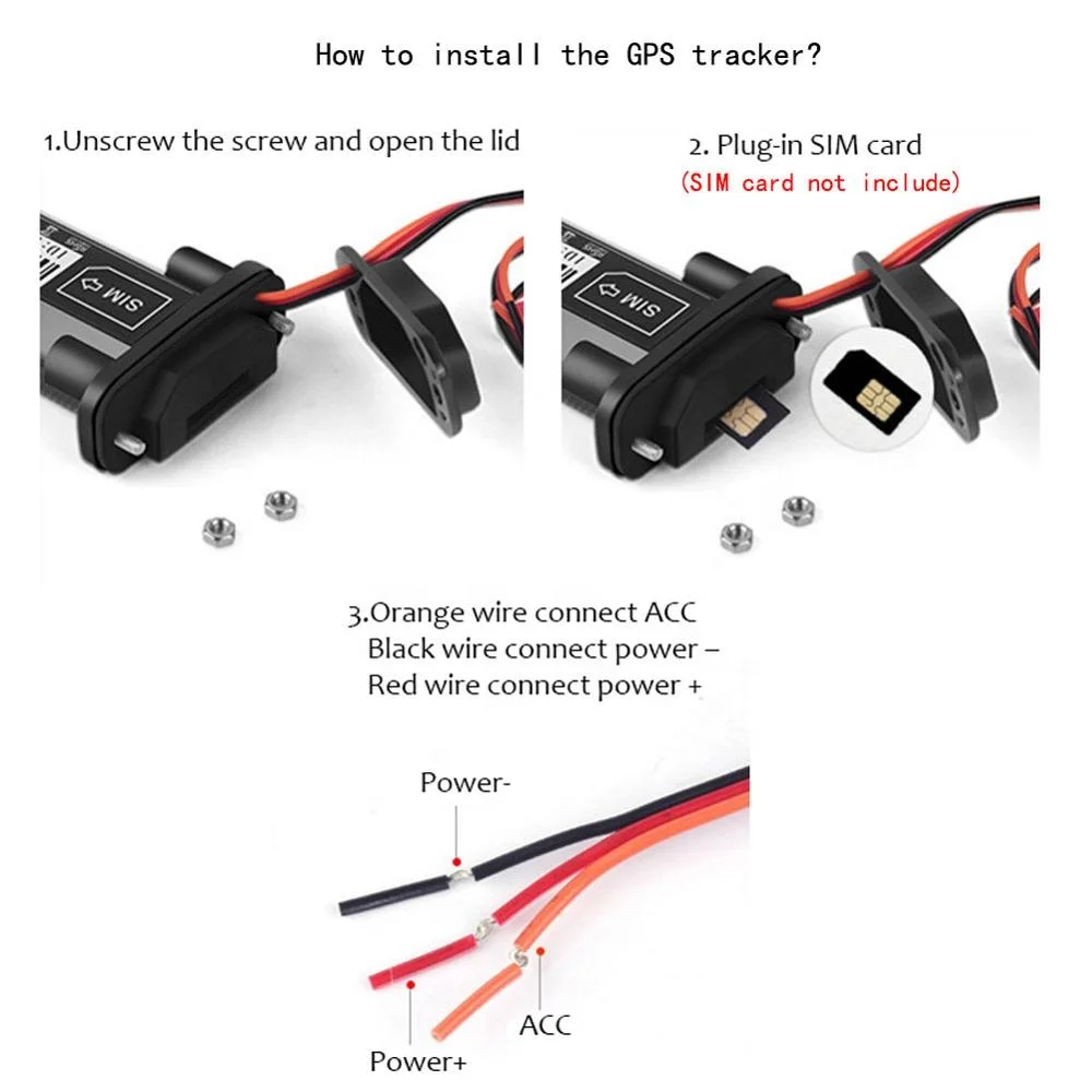 В режиме реального времени поддержка GPS GPRS GSM система слежения ST-901
