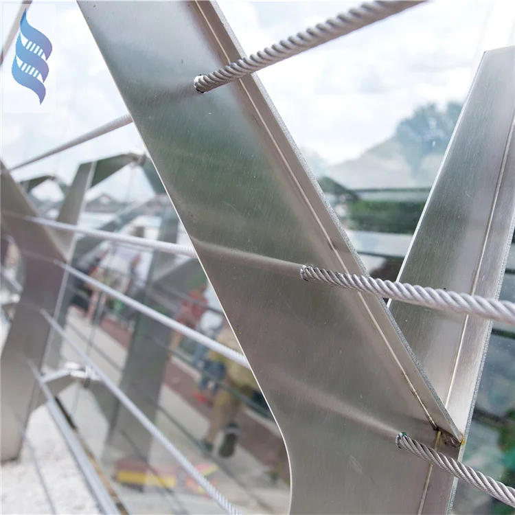 Guardrail Zn-Al Galfan 5%-10% Zinc Aluminum Alloy Cable Galvanized Steel Wire Rope