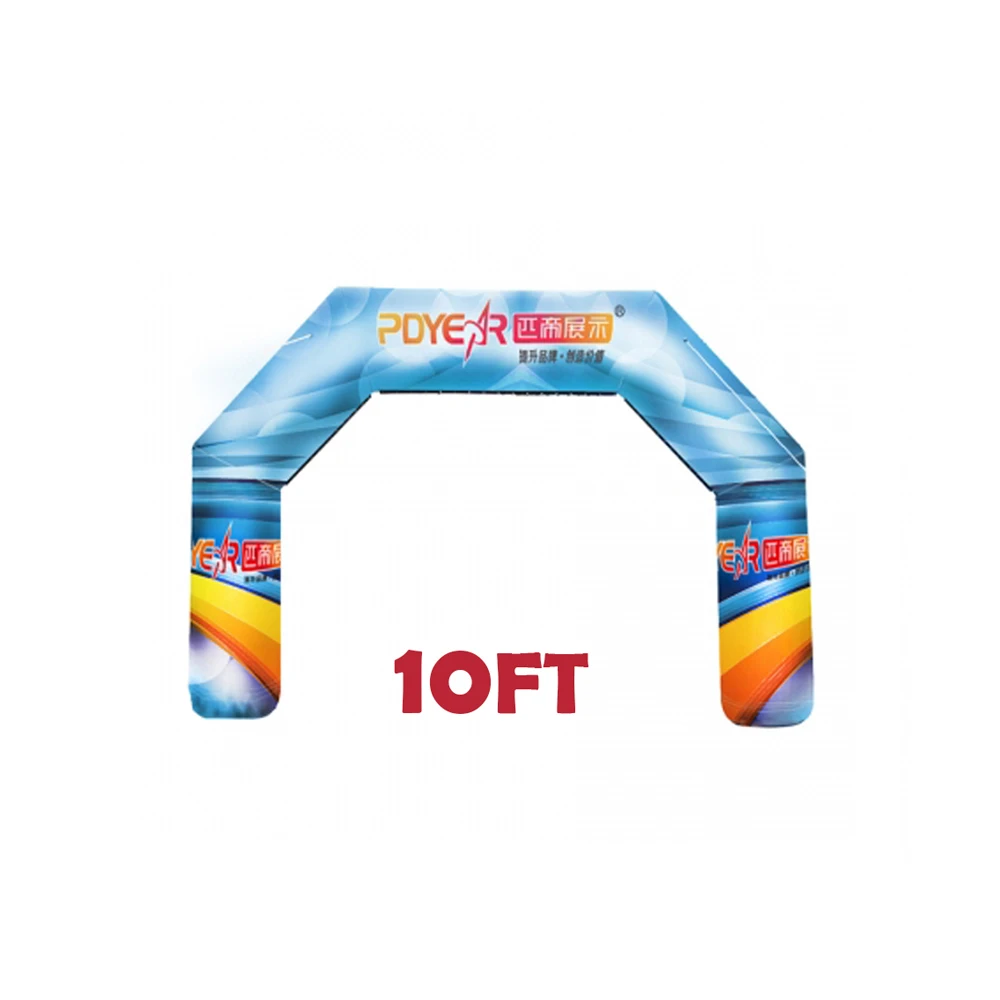 Outdoor Event inflatable air start and finish advertising Customized color & Logo printing Inflatable Arch