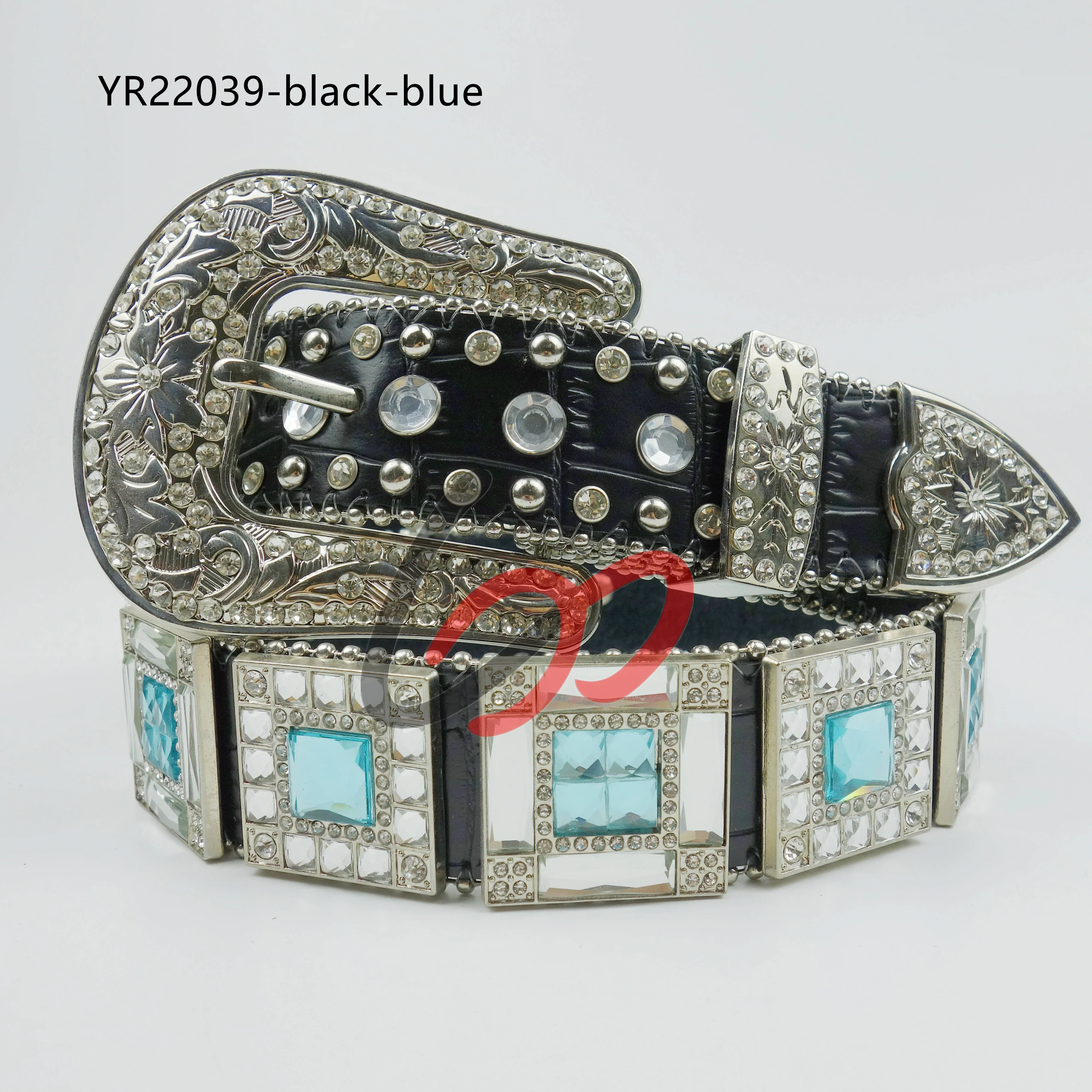 New Trend Bling Bling Rhinestone Belt Men Women Western Cowboy Cowgirl custom belts Crystal Studded Leather Diamond Belt