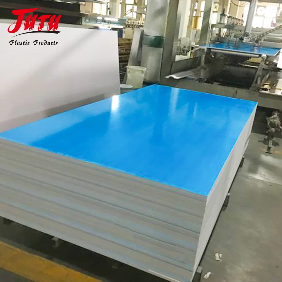 JUTU Customized Color Trim Board Lightweight PVC Foam Board Waterproof Expanded PVC Sheet