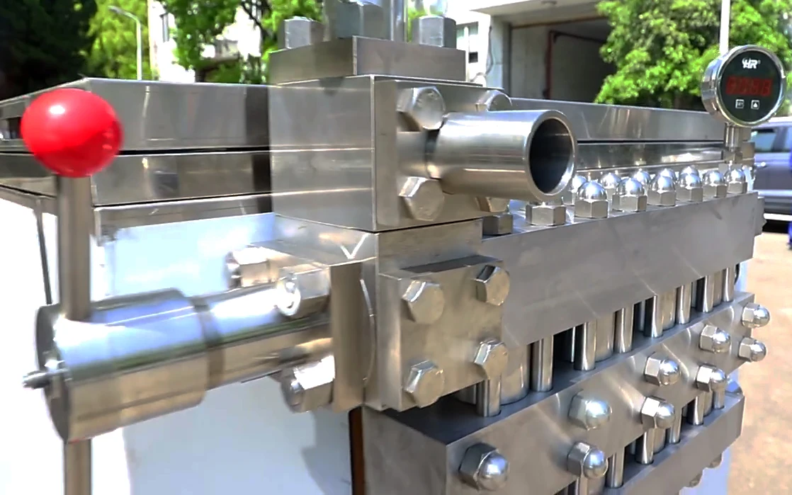 8000L/H  homogenizer price emulsifier mix machinery industry equipment for elastin