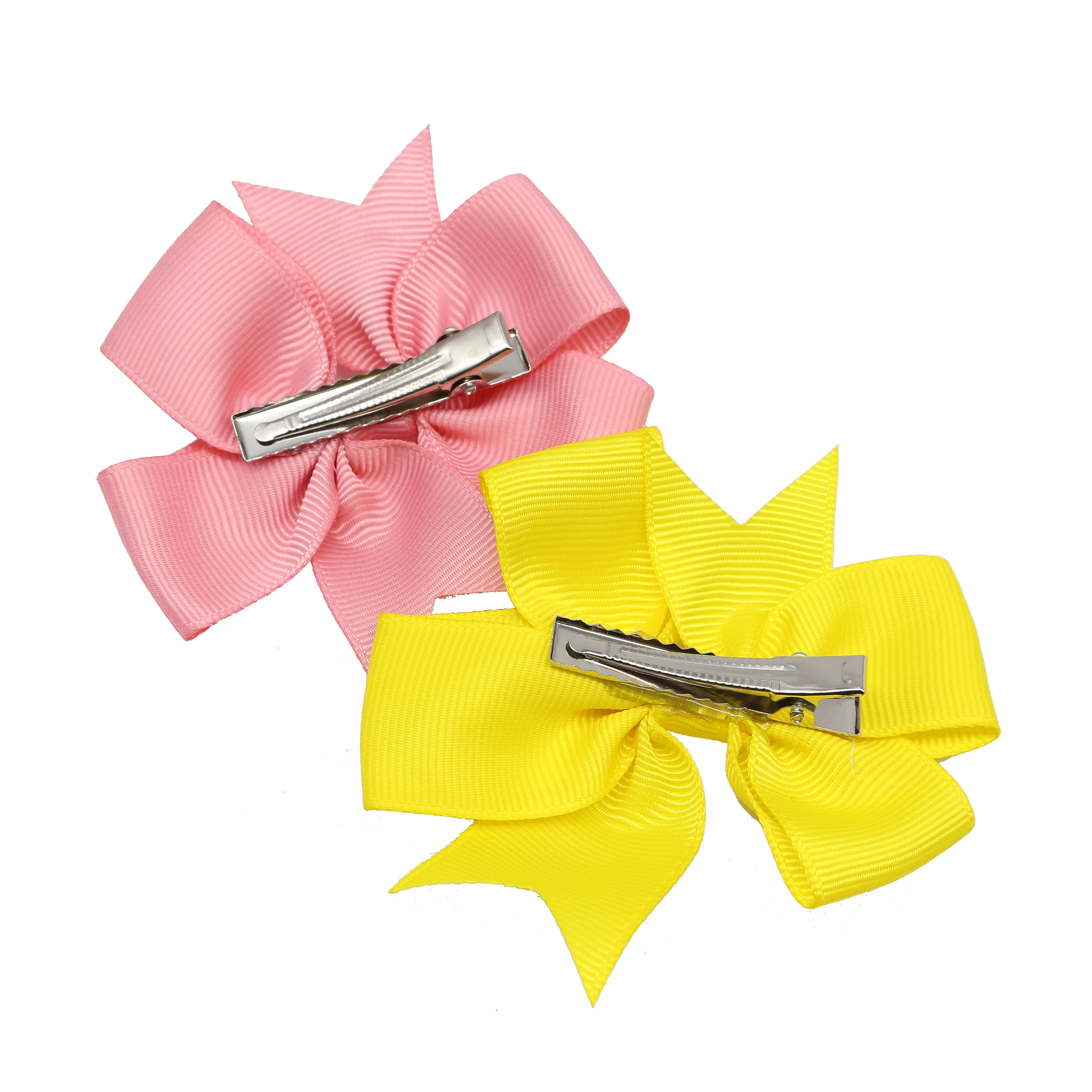 Lirong  40 PCS 3inch Hair Bows For Girls Grosgrain Ribbon Large Boutique Bow Alligator hair clips for Teens Kids