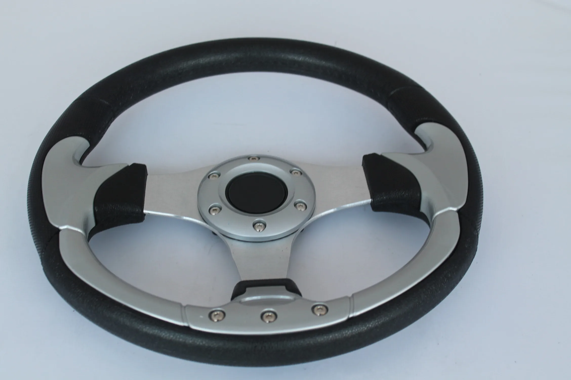 Scooter Pu Luxury Swift Control Steering Wheel For 2004 Porsche Cayenne