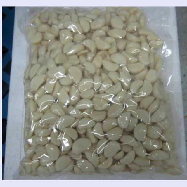 
China fresh garlic Vacuum Nitrogen and Jar packed peeled garlic with HACCP and HALAL certificates 