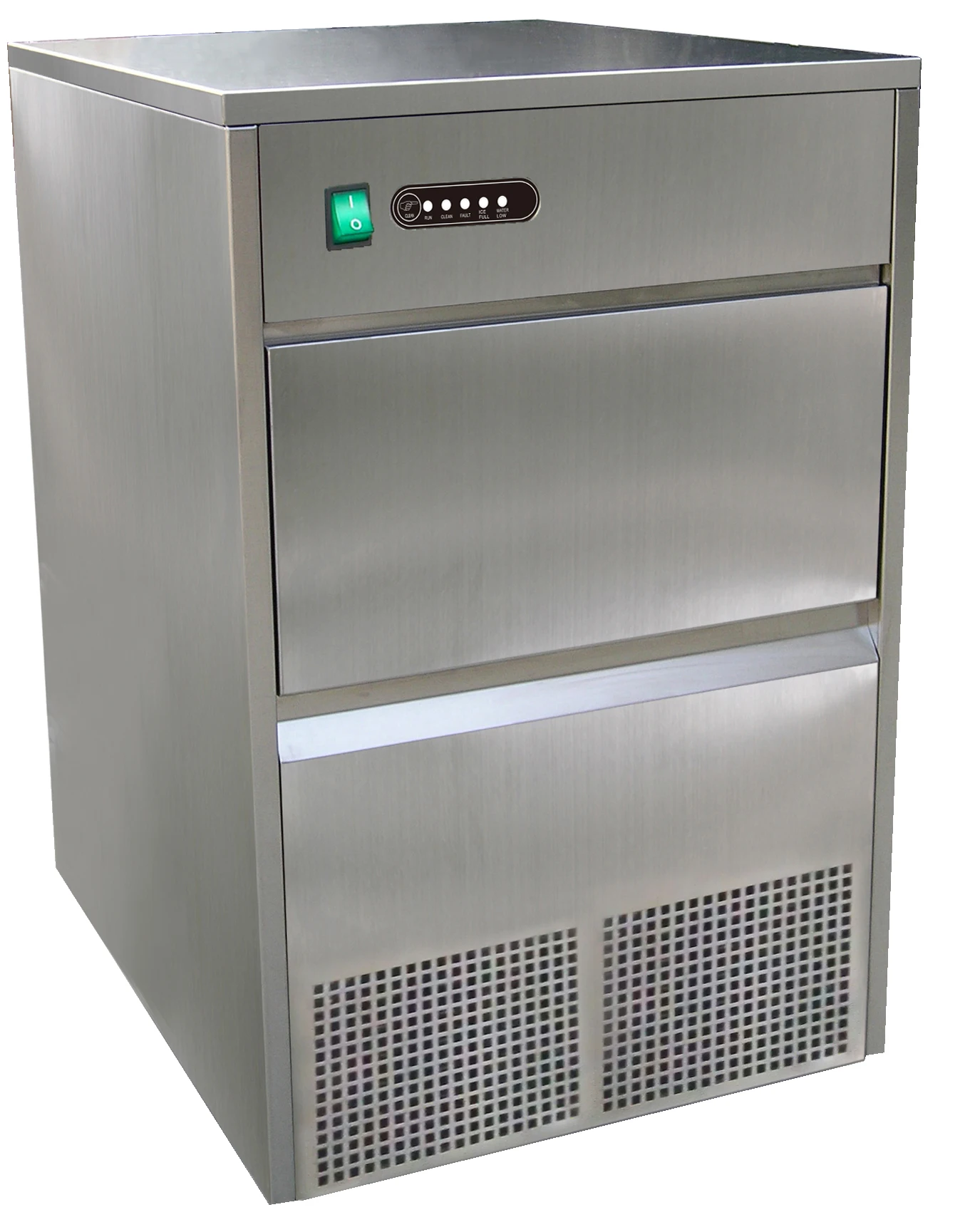 stainless steel ice maker 50kg/24h