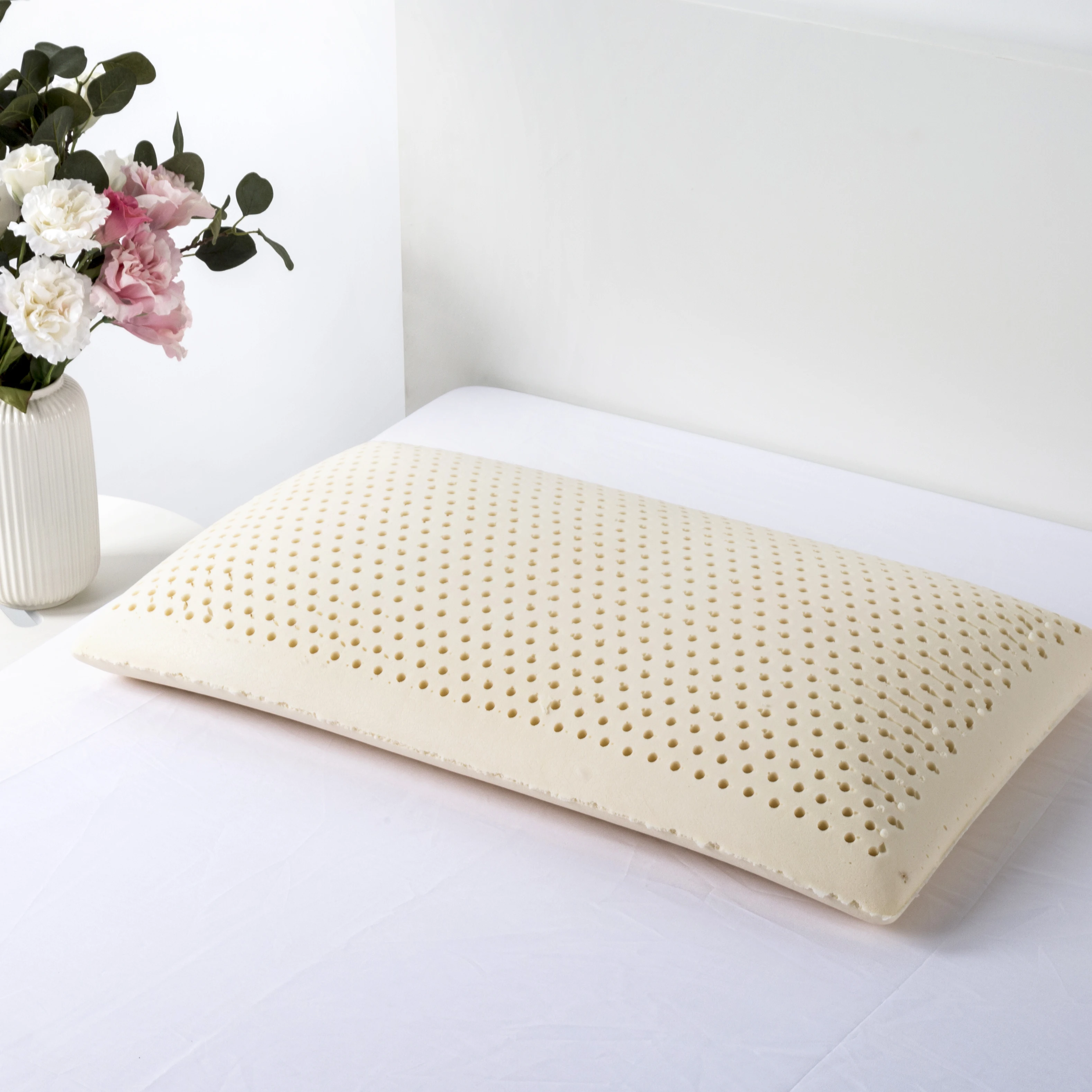 Good Quality Magic Sound Asleep Latex Foam Contour Rubber Pillow