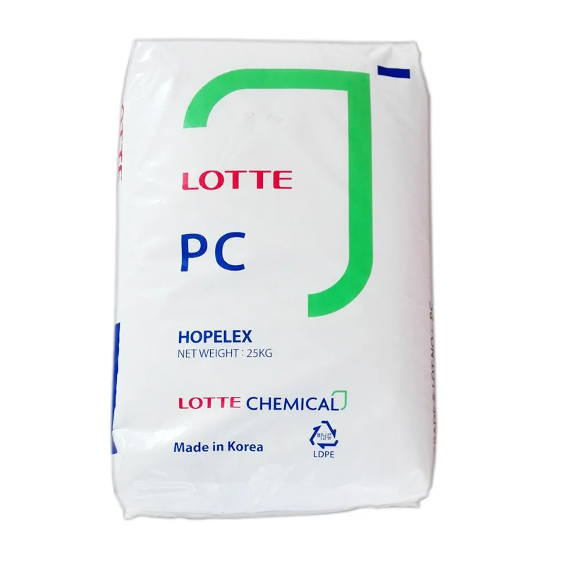 Plastic polycarbonate Lotte PC 1100 polycarbonate suppliers pc granules