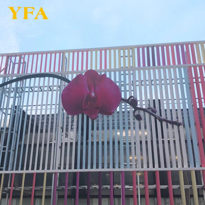 Outdoor Decoration Powder Coated Fixed Sun Aluminum Louvre