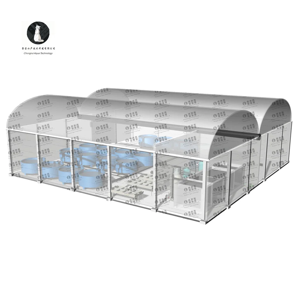 CATAQUA Integrated Modern Fish Shrimp Farm RAS System Recirculating Aquaculture